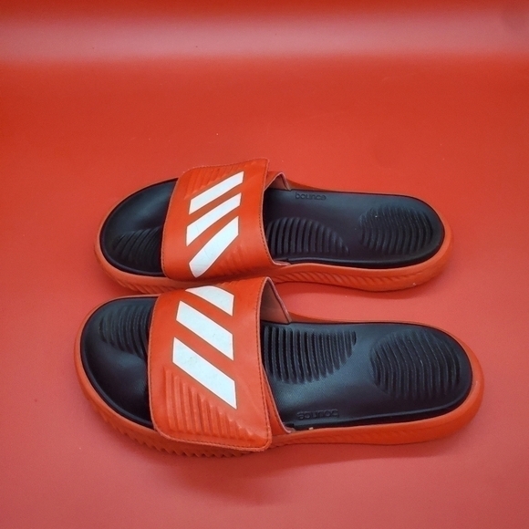Adidas Shoes Men’s 9 Alphabounce Slides Red - Picture 2 of 8